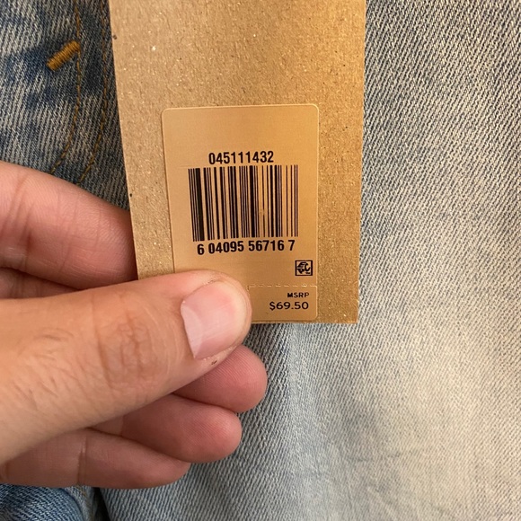 NWT Levi’s 511 Slim Fit Blue Stone Stretch Jeans - Picture 4 of 7